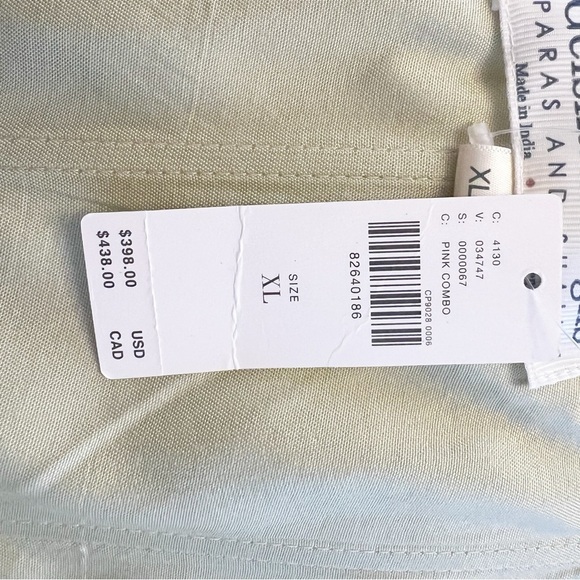 Anthropologie Geisha Designs Strapless Dress Multicolor Floral Print 398$ NEW - Picture 10 of 10